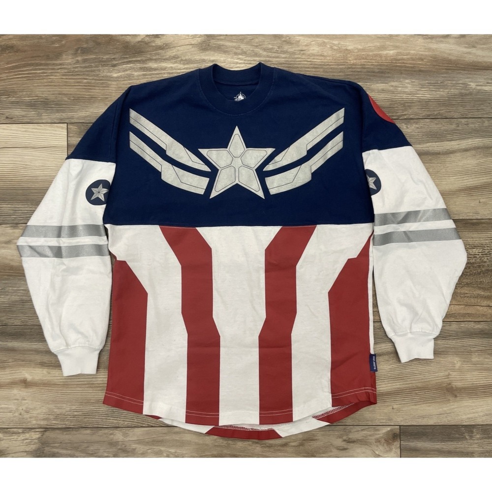 Captain America Spirit Jersey XS Falcon Winter Soldier Disney D23 Expo 2022